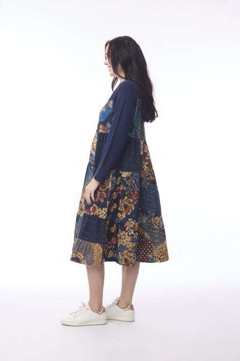 Orientique mekko 21467 Maluku tyylikäs kukkakuosi tuotekuva 1 Orientique mekko 21467 Maluku tyylikäs kukkakuosi tuotekuva 1