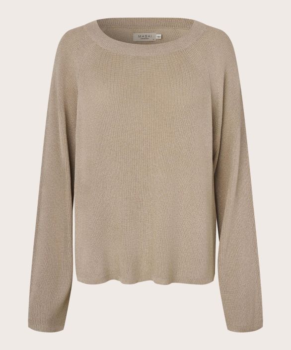 MASAI neule Fructu Feather gray harmaa tyylikäs viskoosi neulos tuotekuva 4 MASAI neule Fructu Feather gray harmaa tyylikäs viskoosi neulos tuotekuva 4