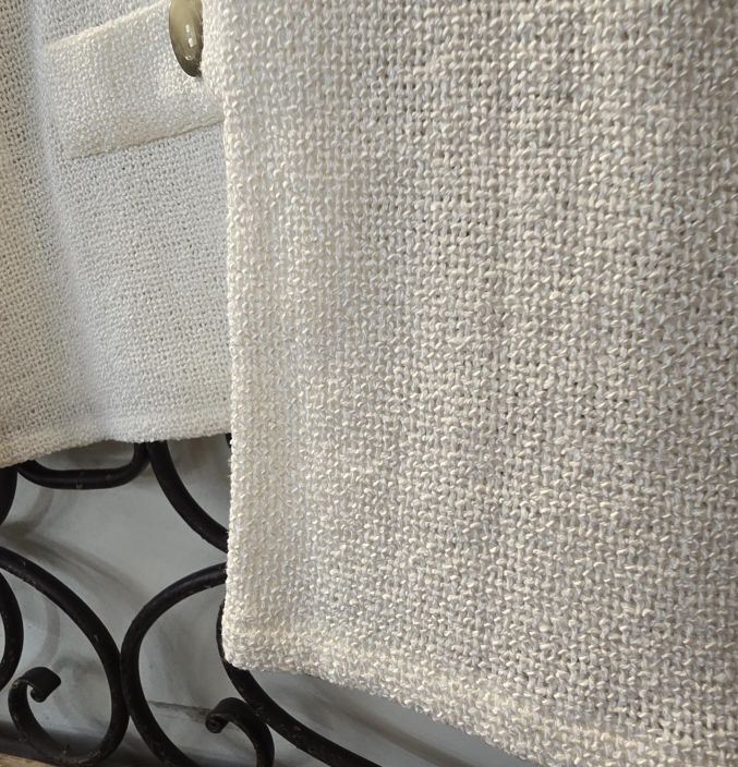 MASAI neulejakku Julithras Jet Stream valkoinen ihana buklee tuotekuva 3