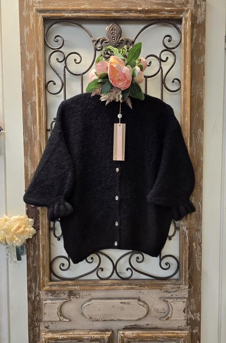 Marta du Chateau porroinen neulejakku 2413 Ajaton tyylikas musta todella mukava porroneule Erinomaisen hinta-laatusuhteen Marta du Chateau porroinen neulejakku 2413 Ajaton tyylikas musta todella mukava porroneule Erinomaisen hinta-laatusuhteen