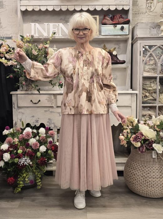 Marta du Chateau paita 8687 Beige ihana syksyn kuosi puuvillassa tuotekuva 1 Marta du Chateau paita 8687 Beige ihana syksyn kuosi puuvillassa tuotekuva 1