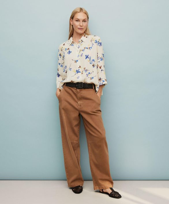 MASAI paita Ibilisan Fog kaunis offwhite kukkakuosi tuotekuva 3