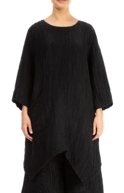 Grizas klassikko tunika 5134 Musta upea jokaisen vaatekaapin kulmakivi