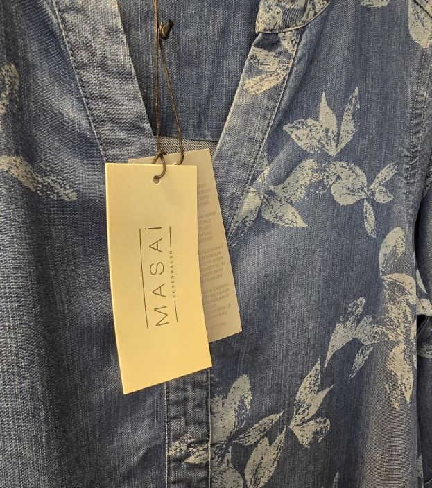 MASAI mukava mekko Nokolo Blue Denim pehmeä ja kevyt tuotekuva 1