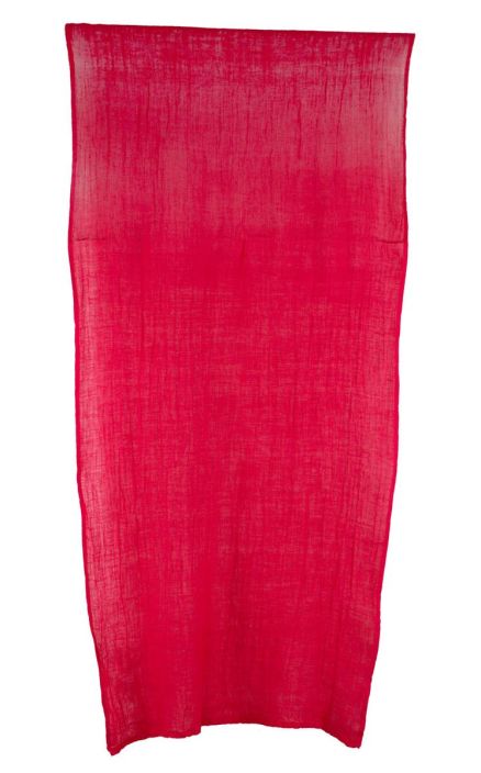 Boheme huivi B13193 Punainen ihanan hengittävä pellava viimeistelemään asusi tuotekuva 1