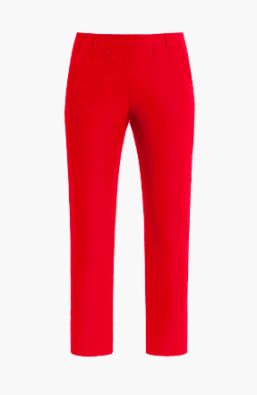 Laurie housut 100563 Taylor regular cropped punainen mukava uusi laatu