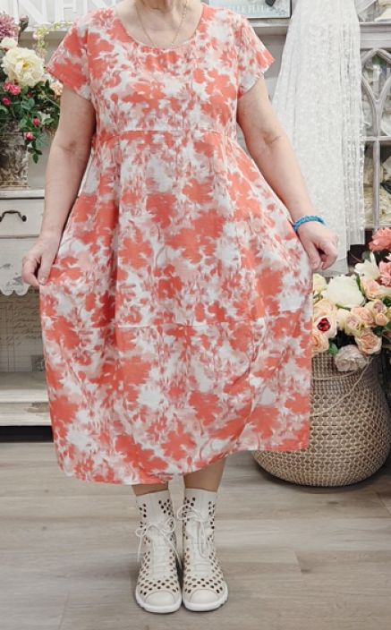 THING mekko 7215 Faded Rose roosa hento kukkakuosi tuotekuva 4