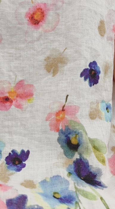 Grizas mekko 52302 Valkoinen suloinen kukkakuosi tuotekuva 3