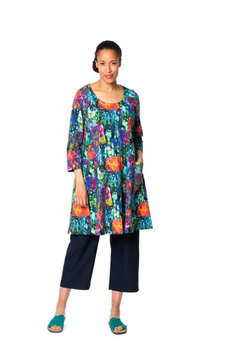 Aino tunika DIana Loiste kauniit iltaiset sävyt tuotekuva 7