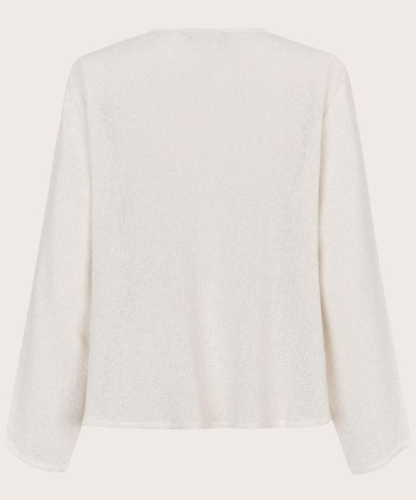 MASAI neulejakku Julitta Jet Stream valkoinen Upea klassikko tuotekuva 5