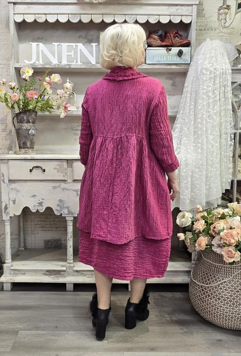 Grizas klassikko laatu jakku 71383 Pinkki Uniikki aaltoileva malli tuotekuva 3 Grizas klassikko laatu jakku 71383 Pinkki Uniikki aaltoileva malli tuotekuva 3