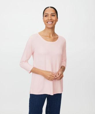 MASAI trikoopaita Cecille Primrose roosa mukava viskoosinen trikoopaita