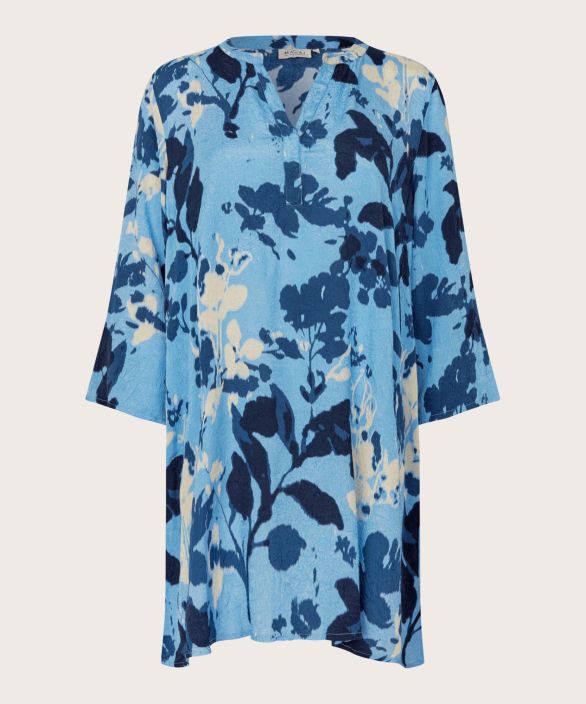 MASAI tunika Gali Placid Blue sinisen sävyt klassisessa tunikassa tuotekuva 4