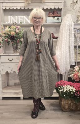 THING THING mekko 7084 Herb ihanat vihreän sävyt todella mukava laatu