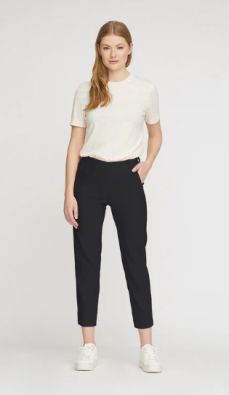 Laurie housut 100563 Taylor regular cropped musta mukava uusi laatu