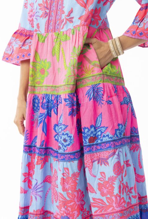 Escape mekko 10054 Lidia suloinen yhdistelmä värejä ja kuoseja tuotekuva 6