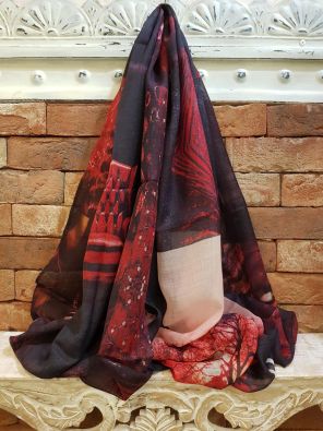 SILK ROUTE Silk Route huivi (Punainen)