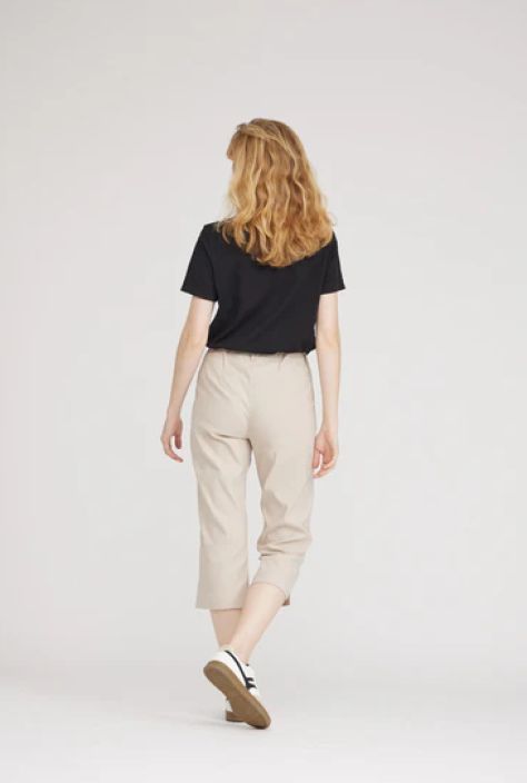 Laurie housut 100565 Taylor grey sand tuotekuva 1