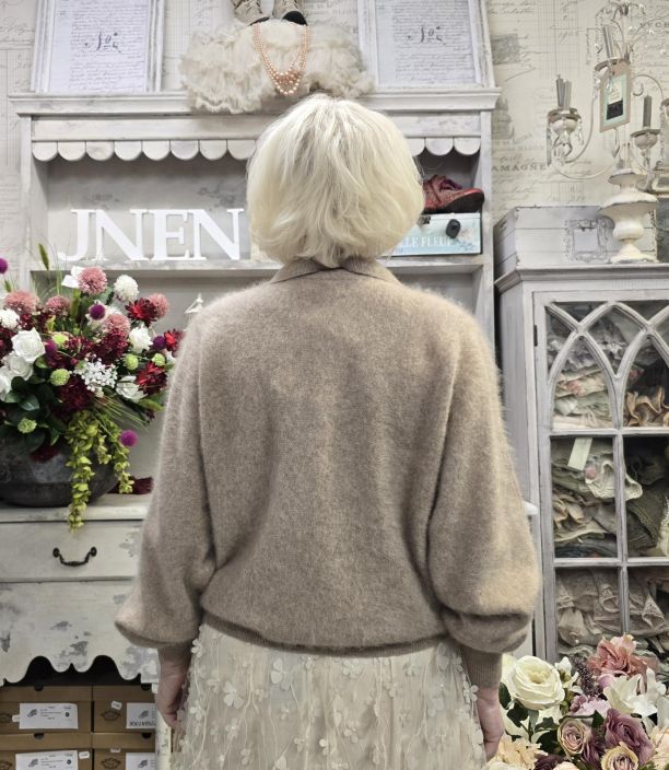 Meimeij villaneule M6IZ53 Maglia Tyylikäs beige tuotekuva 2 Meimeij villaneule M6IZ53 Maglia Tyylikäs beige tuotekuva 2
