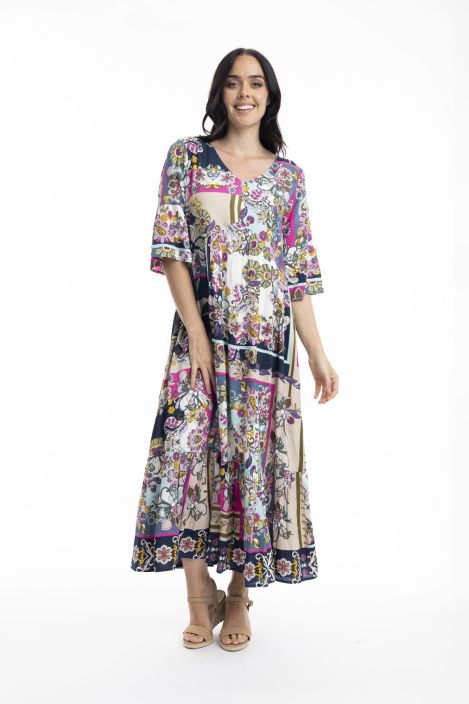 Orientique maximekko 40046 Sotavento ihanat sävyt tuotekuva 1