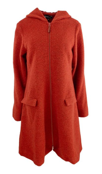 Boheme takki B13301 Poltettu oranssi vuorellinen kevyt takki Ihanan kevyt, hupullinen seka vuorellinen takki josta 50% Boheme takki B13301 Poltettu oranssi vuorellinen kevyt takki Ihanan kevyt, hupullinen seka vuorellinen takki josta 50%