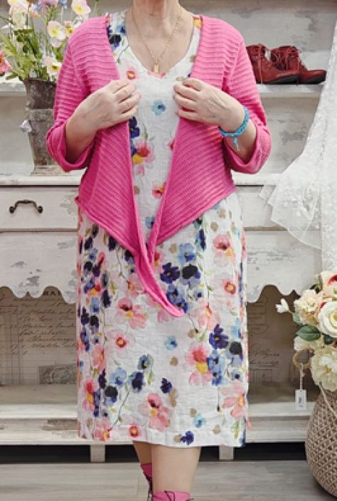 Grizas mekko 52302 Valkoinen suloinen kukkakuosi tuotekuva 4