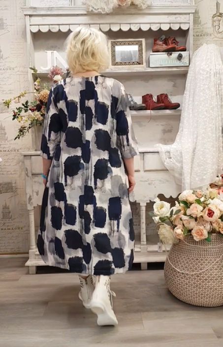 THING mekko 7214 Navy taiteellinen kuosi upeassa mallissa tuotekuva 1