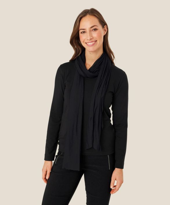 MASAI huivi Amega Musta klassikko todella mukava huivi tuotekuva 1