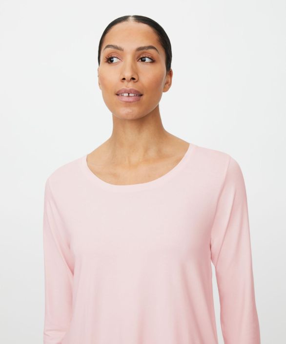 MASAI trikoopaita Cecille Primrose roosa mukava viskoosinen trikoopaita tuotekuva 3