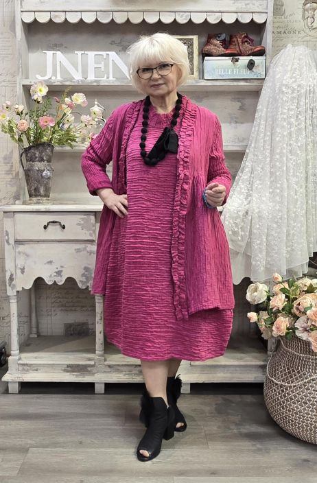 Grizas klassikko laatu jakku 71383 Pinkki Uniikki aaltoileva malli tuotekuva 4 Grizas klassikko laatu jakku 71383 Pinkki Uniikki aaltoileva malli tuotekuva 4