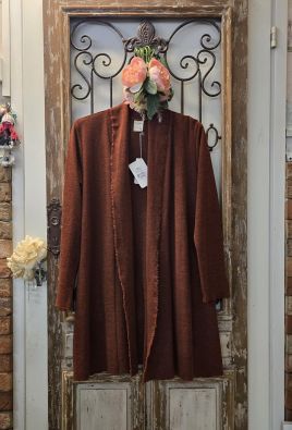 BLUSBAR Blusbar merino neulejakku 8003 Rosewood murrettu ruskea laadukas eläin- sekä ympäristöystävällinen villa