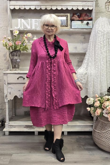 Grizas klassikko laatu jakku 71383 Pinkki Uniikki aaltoileva malli tuotekuva 1 Grizas klassikko laatu jakku 71383 Pinkki Uniikki aaltoileva malli tuotekuva 1