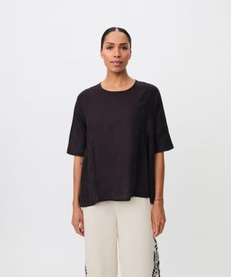 MASAI pellavapaita Blissea Musta täydellinen kesäpaita