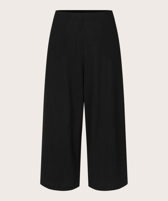 MASAI housut Pryvora Musta trikoo housut cropped tuotekuva 3