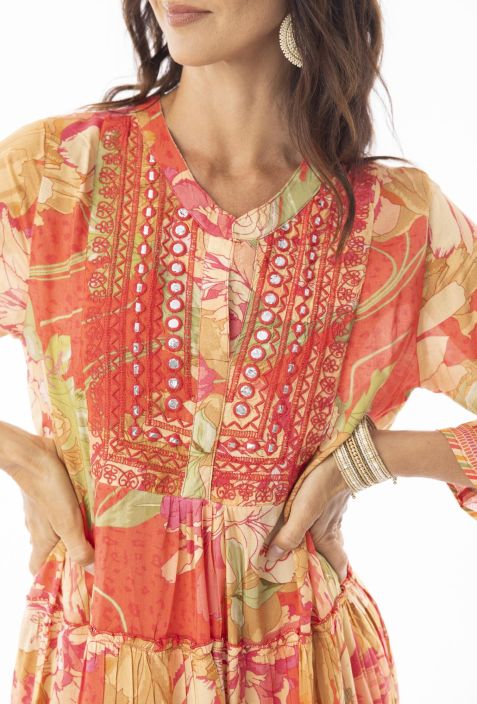 Escape mekko 91234 Rosa taivaallisen mukava kesämekko tuotekuva 3 Escape mekko 91234 Rosa taivaallisen mukava kesämekko tuotekuva 3