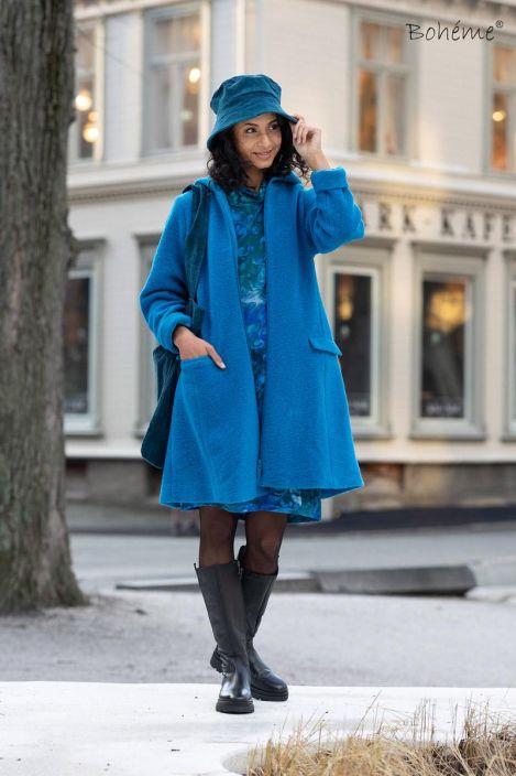 Boheme takki B13301 Poltettu oranssi vuorellinen kevyt takki tuotekuva 3 Boheme takki B13301 Poltettu oranssi vuorellinen kevyt takki tuotekuva 3