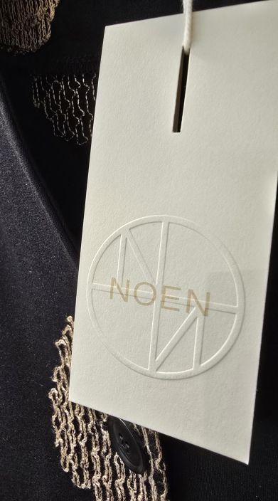 NOEN jakku 87138 Musta ja beiget ommellut pallot tuotekuva 1