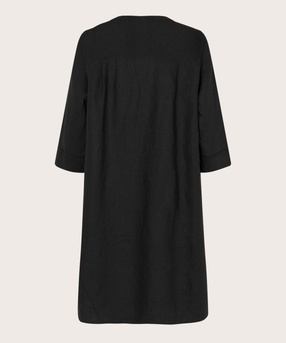 MASAI mekko Nokolo Musta mukava ja tyylikäs pellava tuotekuva 4