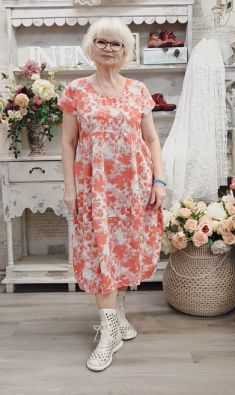 THING mekko 7215 Faded Rose roosa hento kukkakuosi