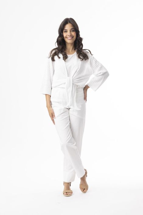 Orientique boleroneulejakku 1315 Valkoinen klassikko neule jonka voit heittaa jokaisen asun paalle Klassinen neulottu, kevyt Orientique boleroneulejakku 1315 Valkoinen klassikko neule jonka voit heittaa jokaisen asun paalle Klassinen neulottu, kevyt