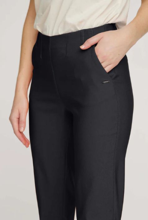 Laurie housut 100563 Taylor regular cropped musta mukava uusi laatu tuotekuva 3 Laurie housut 100563 Taylor regular cropped musta mukava uusi laatu tuotekuva 3