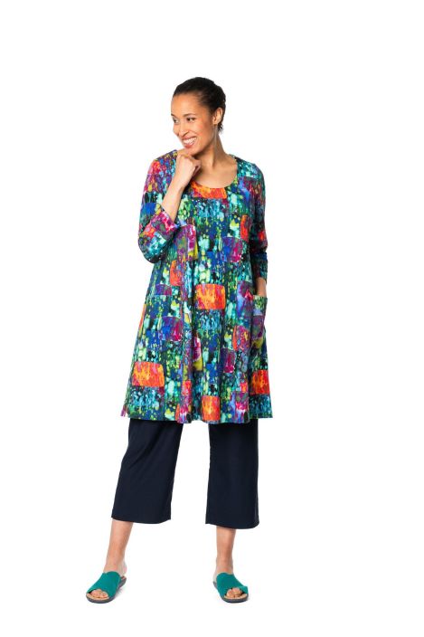 Aino tunika DIana Loiste kauniit iltaiset sävyt tuotekuva 5