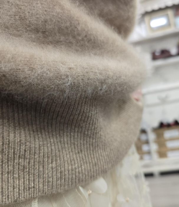 Meimeij villaneule M6IZ53 Maglia Tyylikäs beige tuotekuva 5 Meimeij villaneule M6IZ53 Maglia Tyylikäs beige tuotekuva 5