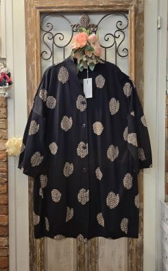 NOEN NOEN jakku 87138 Musta ja beiget ommellut pallot