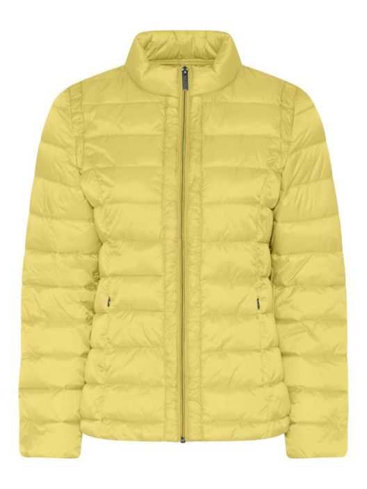 Etage takki 1721 (Keltainen) Etagen ihana ja fiksu tikattu takki 100% kierratetysta polyesterista, ymparisto ystavallinen