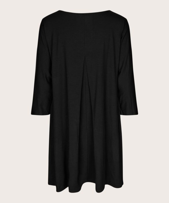 MASAI tunika Gertine Musta pehmeä viskoositrikoo malli tuotekuva 5