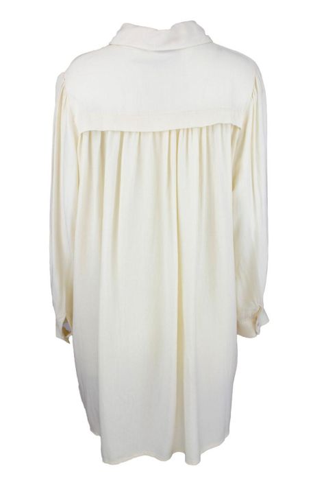 Boheme kauluspaita B13104 Off white kaunis paitatunika tuotekuva 4