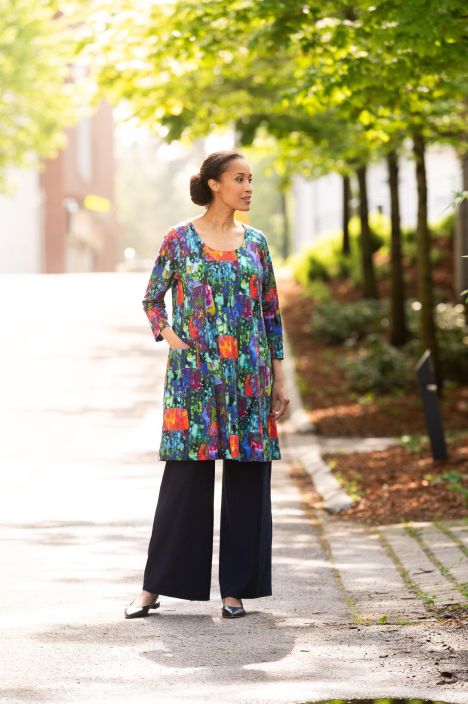 Aino tunika DIana Loiste kauniit iltaiset sävyt tuotekuva 1