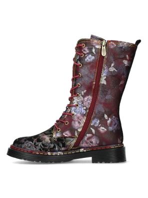 LAURA VITA Laura Vita puolipitkät saappaat Incaso 18 Wine viininpunainen