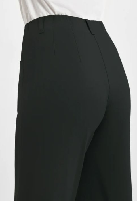 Laurie housut Donna Loose Cropped Musta leveät housut mukavasta uudesta laadusta tuotekuva 2 Laurie housut Donna Loose Cropped Musta leveät housut mukavasta uudesta laadusta tuotekuva 2